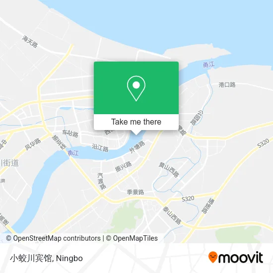 小蛟川宾馆 map