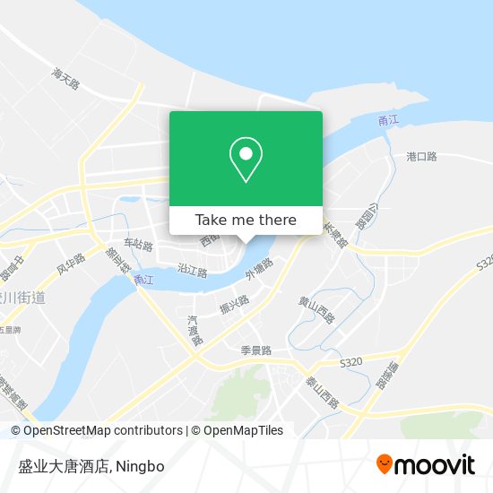 盛业大唐酒店 map