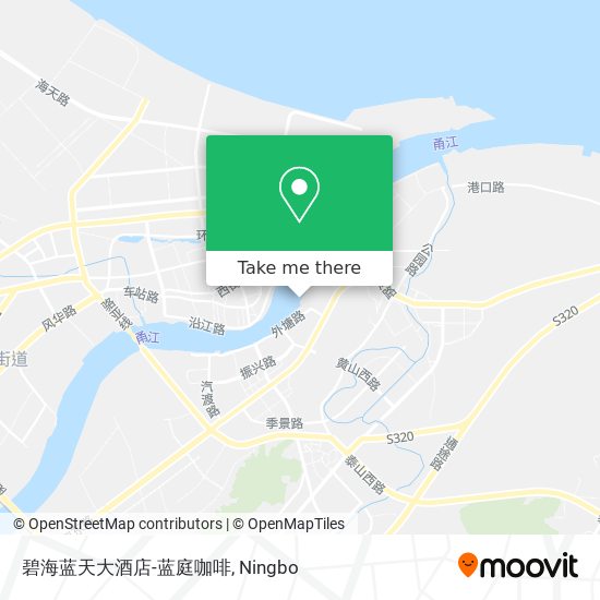 碧海蓝天大酒店-蓝庭咖啡 map