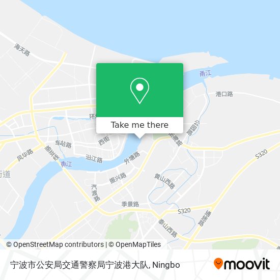 宁波市公安局交通警察局宁波港大队 map