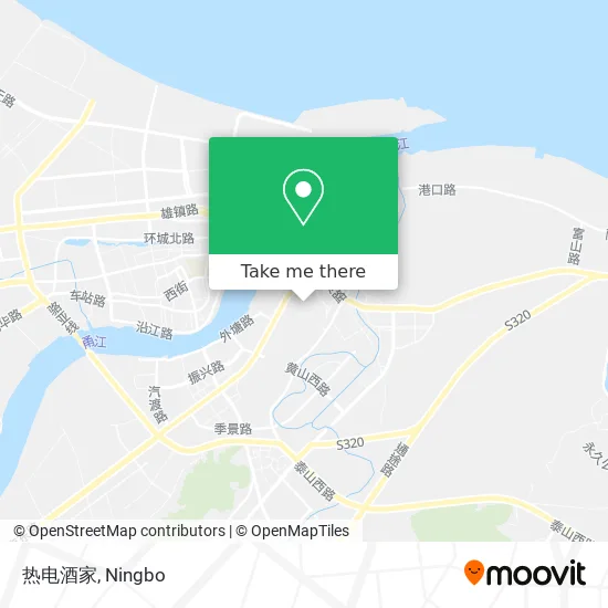 热电酒家 map