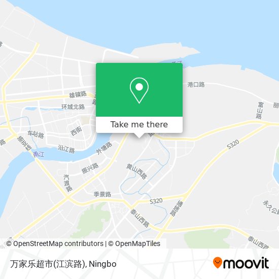 万家乐超市(江滨路) map
