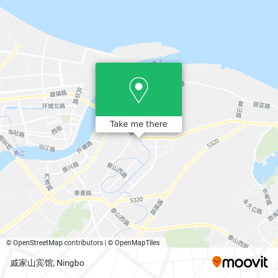 戚家山宾馆 map