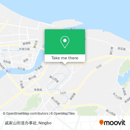 戚家山街道办事处 map