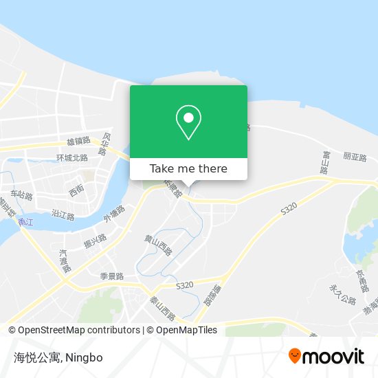 海悦公寓 map