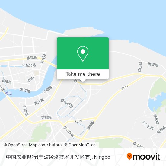 中国农业银行(宁波经济技术开发区支) map