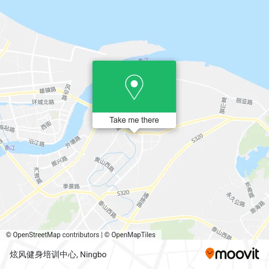 炫风健身培训中心 map