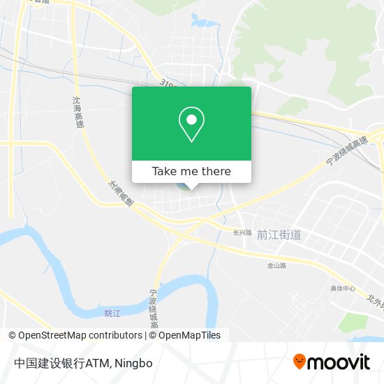 中国建设银行ATM map