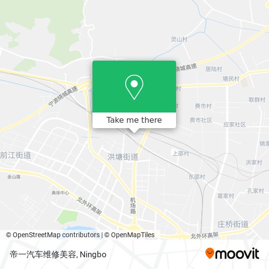 帝一汽车维修美容 map