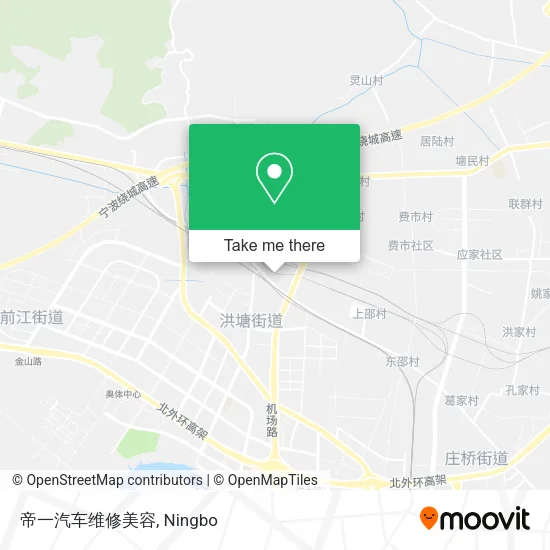 帝一汽车维修美容 map