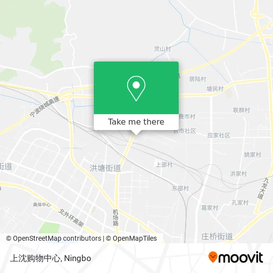 上沈购物中心 map
