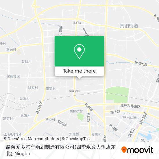 鑫海爱多汽车雨刷制造有限公司(四季永逸大饭店东北) map