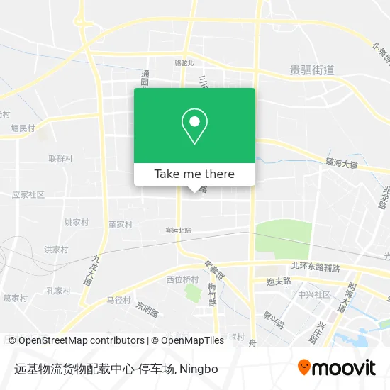 远基物流货物配载中心-停车场 map