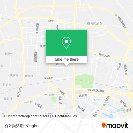 保利城3期 map
