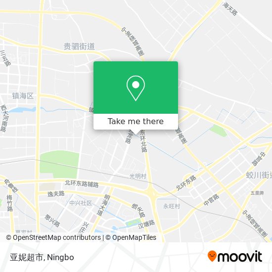 亚妮超市 map