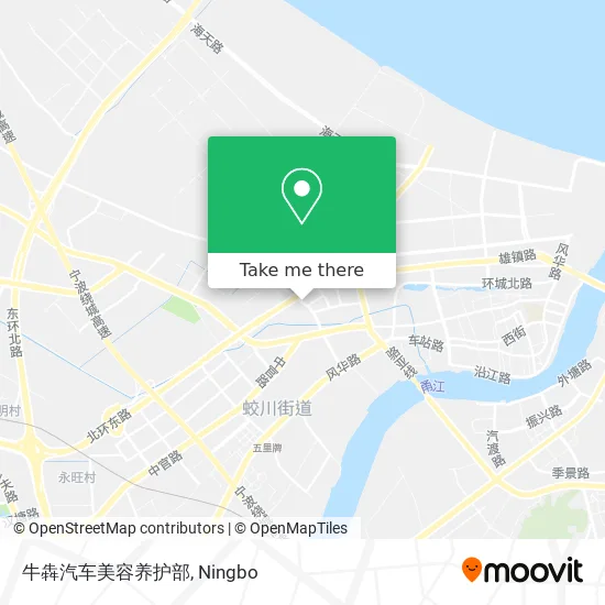 牛犇汽车美容养护部 map