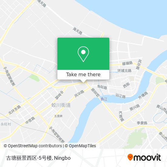 古塘丽景西区-5号楼 map