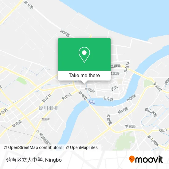 镇海区立人中学 map
