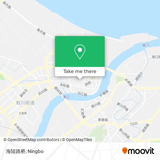 海陆路桥 map