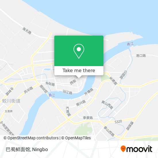 巴蜀鲜面馆 map
