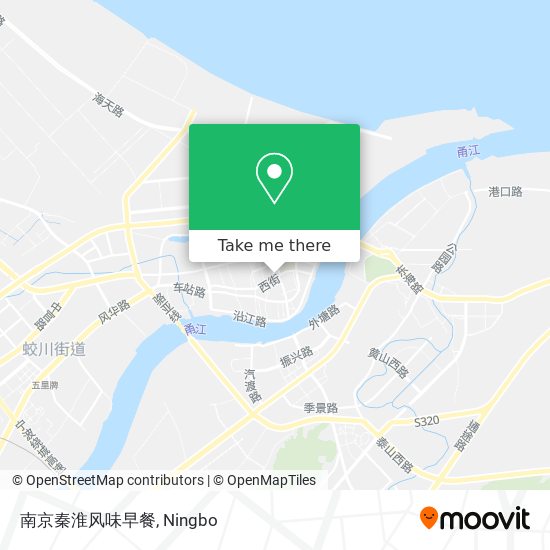 南京秦淮风味早餐 map