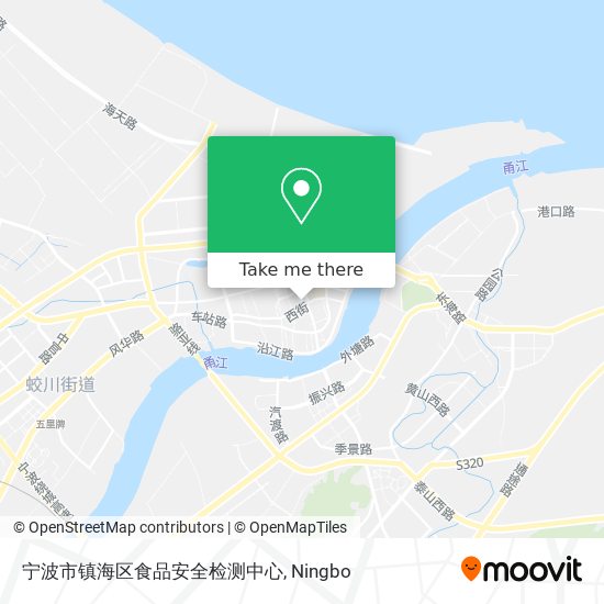 宁波市镇海区食品安全检测中心 map