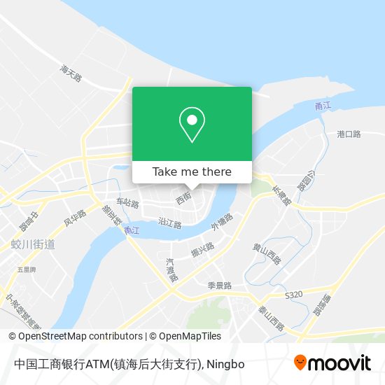 中国工商银行ATM(镇海后大街支行) map