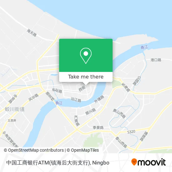 中国工商银行ATM(镇海后大街支行) map