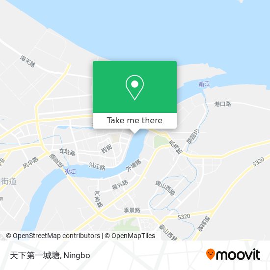 天下第一城塘 map