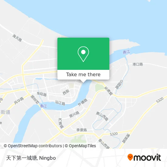 天下第一城塘 map