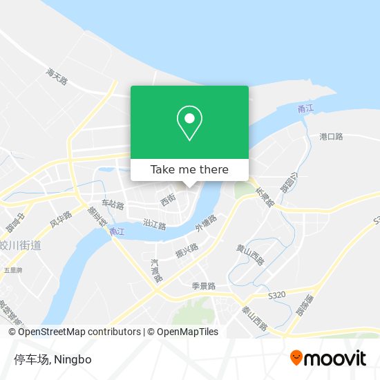 停车场 map