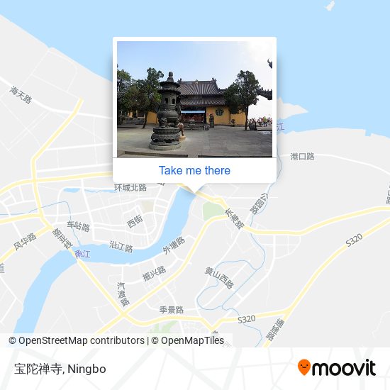 宝陀禅寺 map