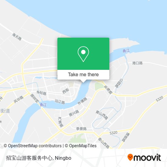 招宝山游客服务中心 map