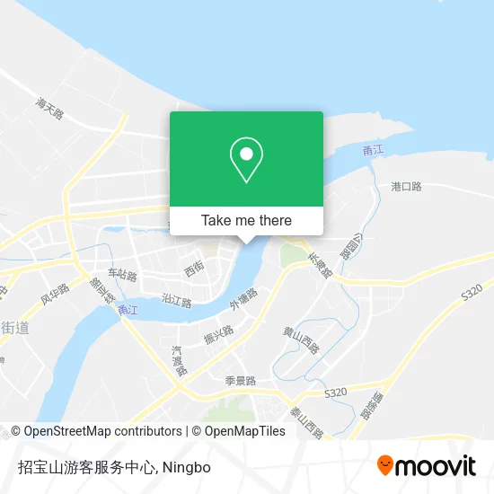 招宝山游客服务中心 map
