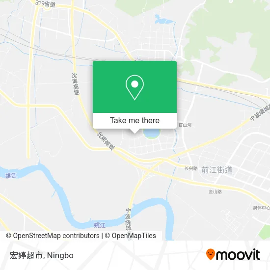 宏婷超市 map