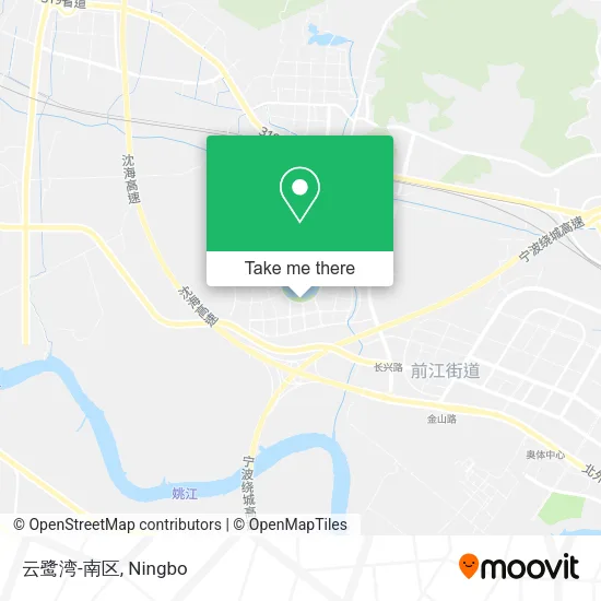 云鹭湾-南区 map