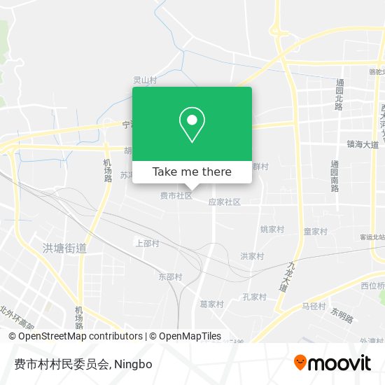 费市村村民委员会 map