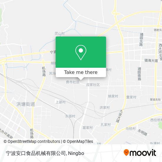 宁波安口食品机械有限公司 map