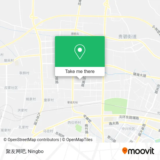 聚友网吧 map