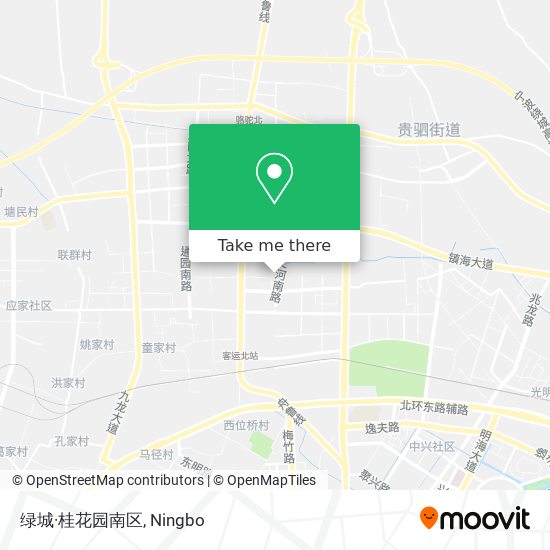 绿城·桂花园南区 map