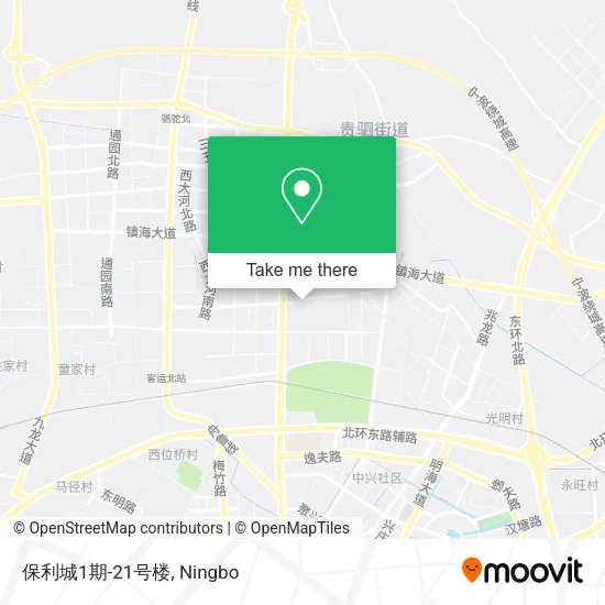 保利城1期-21号楼 map