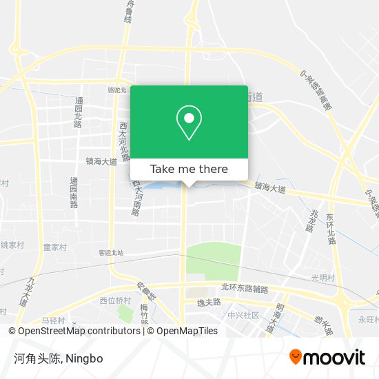 河角头陈 map