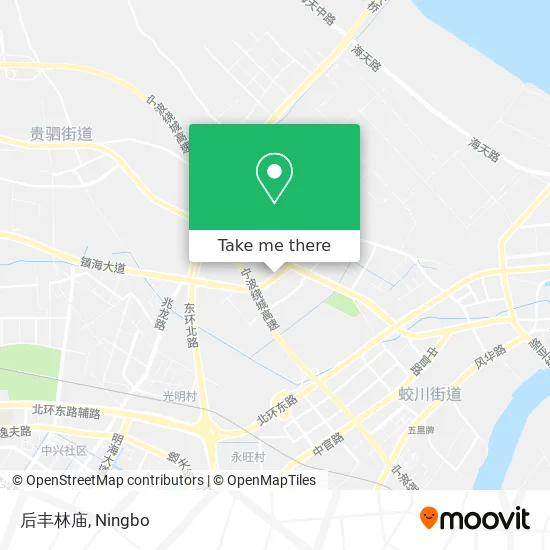 后丰林庙 map