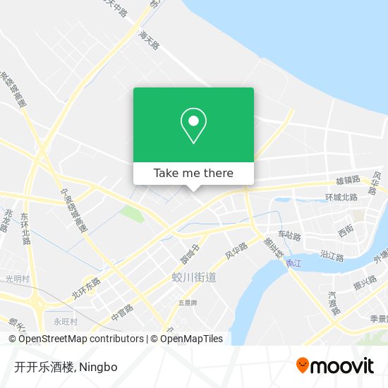 开开乐酒楼 map