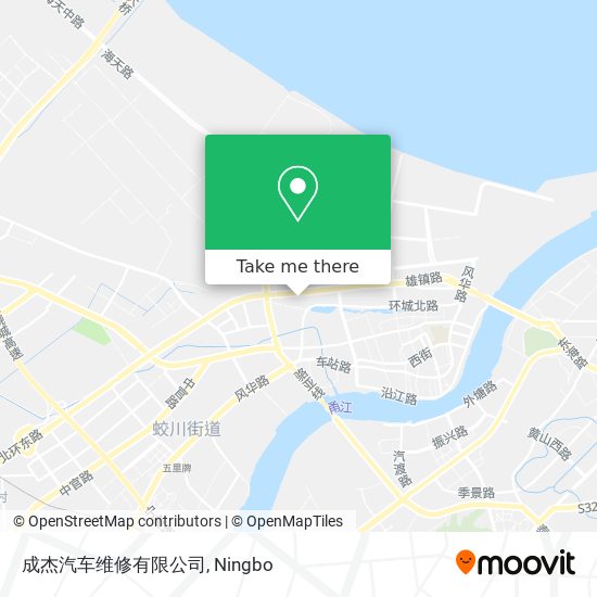 成杰汽车维修有限公司 map