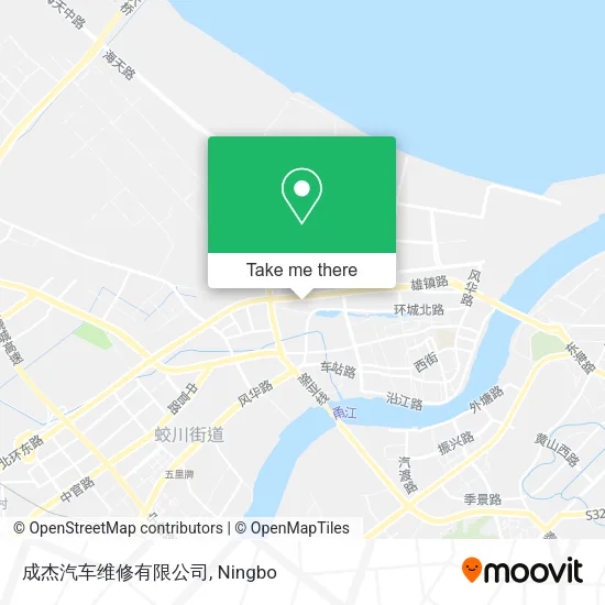 成杰汽车维修有限公司 map