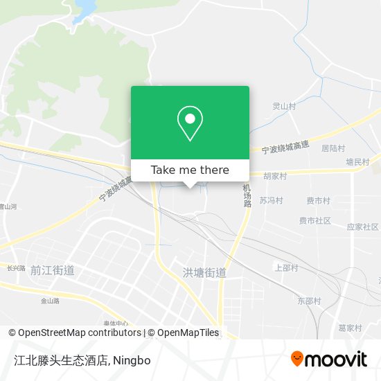 江北滕头生态酒店 map