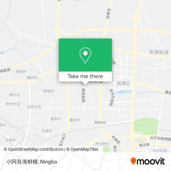 小阿良海鲜楼 map