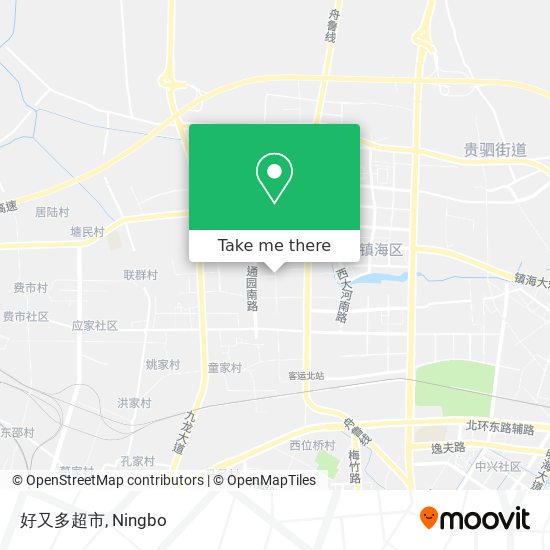 好又多超市 map