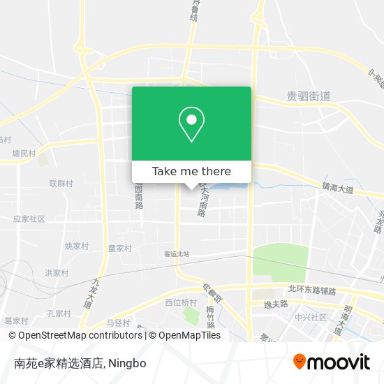 南苑e家精选酒店 map